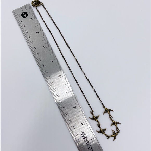 Birds Necklace Flying Bird Necklace - Picture 7 of 8